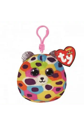 Privjesak Squishy Giselle - šareni leopard - slika proizvoda