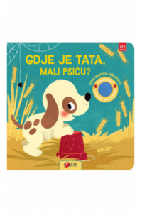 Gdje je tata, mali psiću? (Slikovnica) - naslovnica