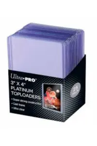 UP - 3" x 4" Clear Platinum Toploader (25 Pieces) - slika proizvoda