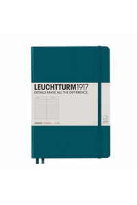 Leuchtturm1917 bilježnica A5 M Crte - Pacific Green - slika proizvoda