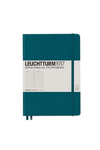 Leuchtturm1917 bilježnica A5 M Crte - Pacific Green - slika proizvoda