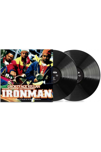 GhostFace Killah - IronMan (30th anniv.ltd.black vinyl) LP - omot