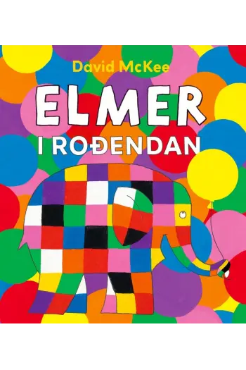 Elmer i rođendan (Slikovnica) - naslovnica