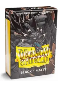 DS - Japanese Sleeves: Black [Matte] (60 Sleeves) - slika proizvoda