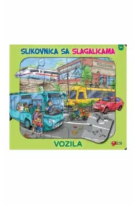 Vozila - slikovnica sa slagalicama - naslovnica