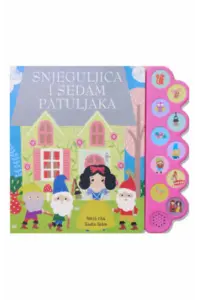 Slavko Sobin čita: Snjeguljica i sedam patuljaka (Slikovnica) - naslovnica