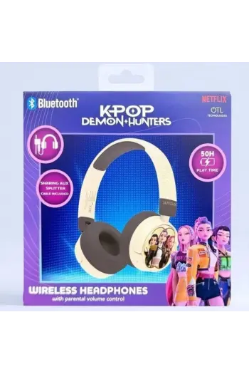 OTL - KPOP Demon Hunters Kids Wireless Headphones (Beige) - slika proizvoda