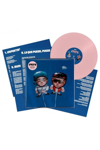 Ca7riel, Paco Amoroso - Papota (baby pink vinyl) LP - omot
