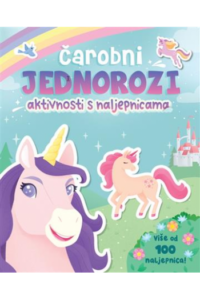 Čarobni jednorozi - aktivnosti s naljepnicama (Slikovnica) - naslovnica