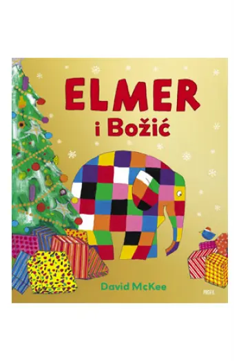 Elmer i Božić (Slikovnica) - naslovnica