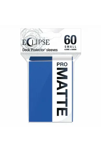 UP - Eclipse Small Sleeves: Pacific Blue [Matte] (60 Sleeves) - slika proizvoda
