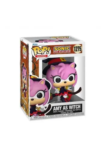Sonic the Hedgehog POP! Games Vinyl Figure Amy on Broom 9 cm - slika proizvoda
