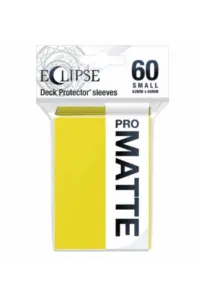 UP - Eclipse Small Sleeves: Lemon Yellow [Matte] (60 Sleeves) - slika proizvoda
