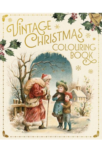 Vintage Christmas Colouring Book - naslovnica