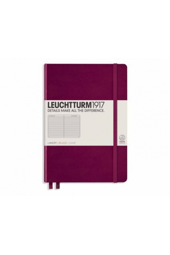 Leuchtturm1917 Bilježnica A5 M Crte – Port Red - slika proizvoda
