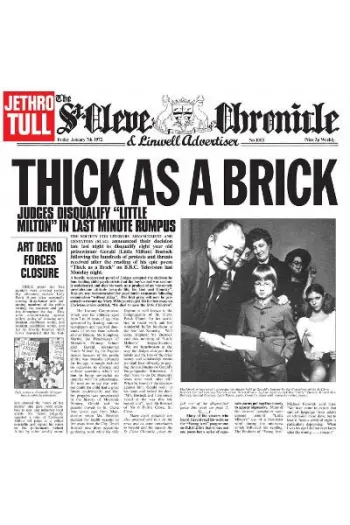 Jethro Tull - Thick As A Brick LP - omot