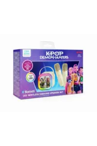 OTL - Core KPOP Demon Hunters Popsing Led Light Up Wireless Karaoke Speaker With 2 Microphones - slika proizvoda