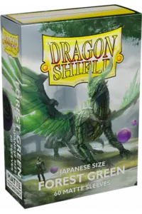DS - Japanese Sleeves: Forest Green [Matte] (60 Sleeves) - slika proizvoda