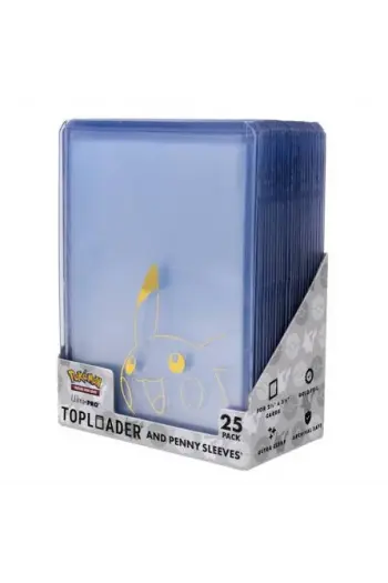 UP - Pokemon: Pikachu Toploader and Penny Sleeves Combo Pack - slika proizvoda