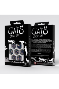 Q Workshop - CATS: Mittens 7pc RPG Dice Set - slika proizvoda