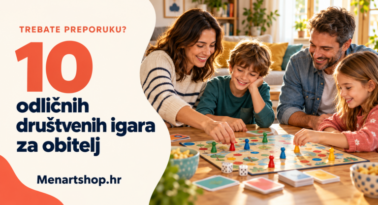 Trebate preporuku za obiteljsku društvenu igru? Izdvojili smo 10 igara za vas!