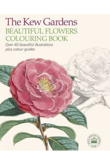 Kew Gardens Beautiful Flowers Colouring Book - naslovnica
