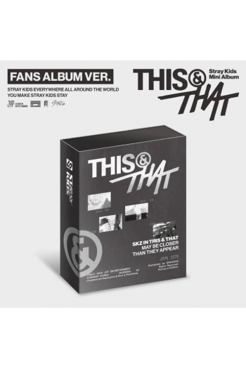Stray Kids - This & That (Fans Album Ver.) Dar - omot