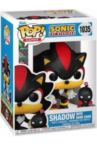 Sonic The Hedgehog POP & Buddy! Vinyl Figure Shadow w/DChao 9 cm - slika proizvoda