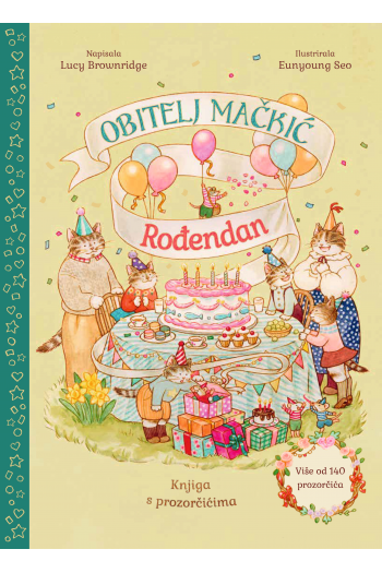Obitelj Mačkić: Rođendan (Slikovnica) - naslovnica
