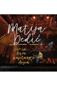 Matija Dedić - Live in Kuća umjetnosti LP - omot