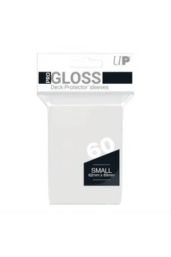 UP - Small Sleeves: Clear [Gloss] (60 Sleeves) - slika proizvoda