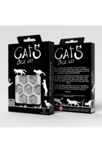 Q Workshop - CATS: Purrl 7pc RPG Dice Set - slika proizvoda