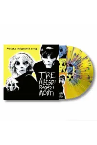Tre Allegri Ragazzi Morti - Piccolo Intervento A Vivo (yellow splatter vinyl) LP - omot
