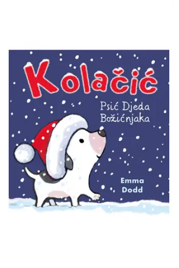 Kolačić: Psić Djeda Božičnjaka (Slikovnica) - naslovnica