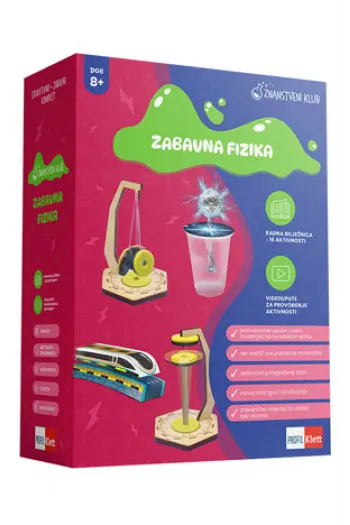 Edukativno-zabavni komplet: Zabavna fizika - naslovnica