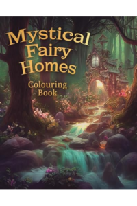Mystical Fairy Homes Colouring - naslovnica