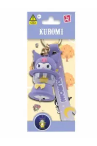 Yume Hello Kitty And Friends Keychain & Strap Light-Up Camping Lamp Series Kuromi - slika proizvoda