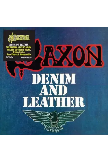 Saxon - Denim and Leather LP - omot