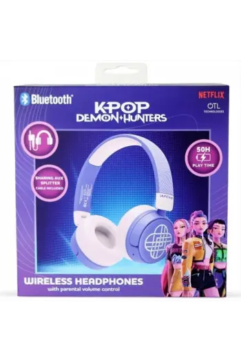 OTL - KPOP Demon Hunters Kids Wireless Headphones (Pink) - slika proizvoda