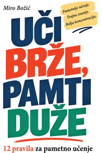 Uči brže, pamti duže - naslovnica