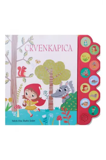 Slavko Sobin čita: Crvenkapica (Slikovnica) - naslovnica