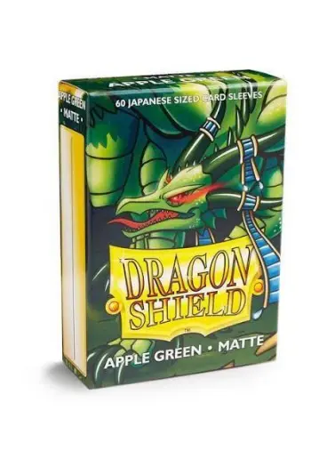 DS - Japanese Sleeves: Apple Green [Matte] (60 Sleeves) - slika proizvoda