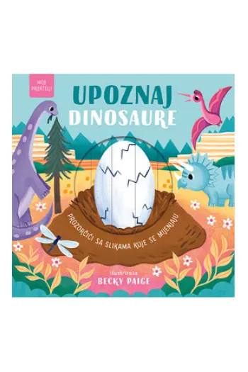 Upoznaj dinosaure (Slikovnica) - naslovnica